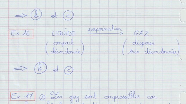 Correction ex de la feuille 11 15 16 17 18 